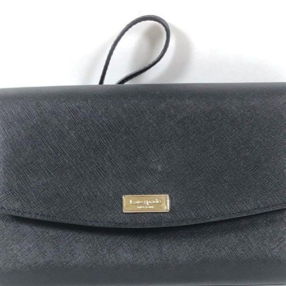 Kate Spade Black Crossbody with snap